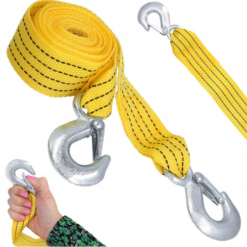 TG71380 LINA HOLOWNICZA LUB MONTAŻU HAMAKÓW HAMAK LINKA PAS MOCOWANIE DO DRZEWA 1M