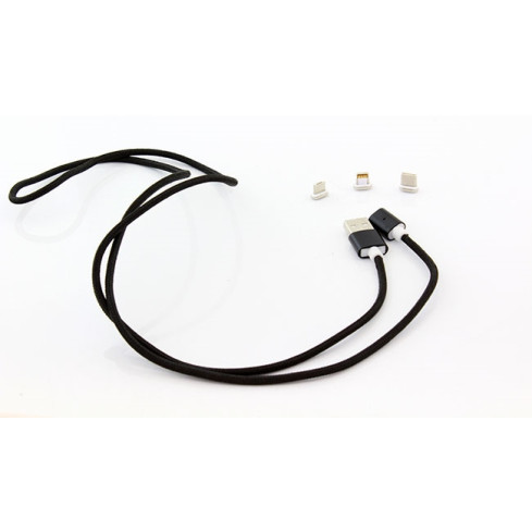 AK239 MAGNETYCZNY KABEL MICRO USB 3w1