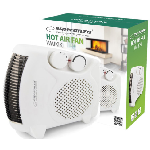 EHH004 ESPERANZA TERMOWENTYLATOR 1000W/2000W WAIKIKI