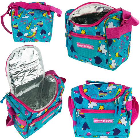 C136001 LUNCH BAG TORBA TERMICZNA DZIECIĘCA NIEBIESKA