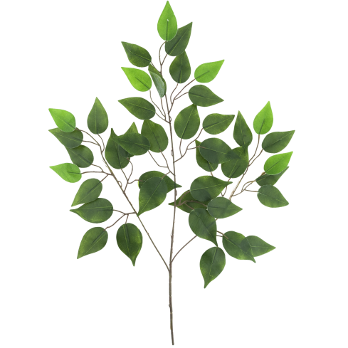 CV33351-2 LIŚĆ FIKUSA SZTUCZNA GAŁĄZKA OZDOBNA DO BUKIETÓW WAZONÓW