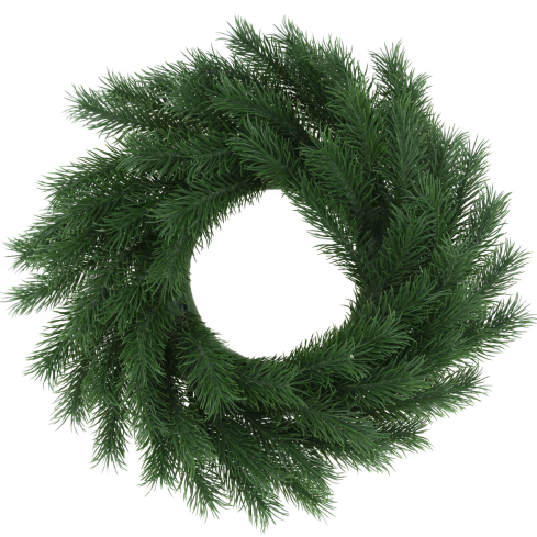 CV15747 WIANEK OZDOBNY SZTUCZNY JESIENNY GĘSTY ŚWIERKOWY STROIK NA DRZWI GRÓB