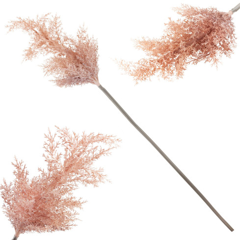 CV23893-3 GAŁĄZKA DEKORACYJNA RÓŻOWA TRAWA DUŻA BUKIET OZDOBNA SZTUCZNE KWIATY POLNE