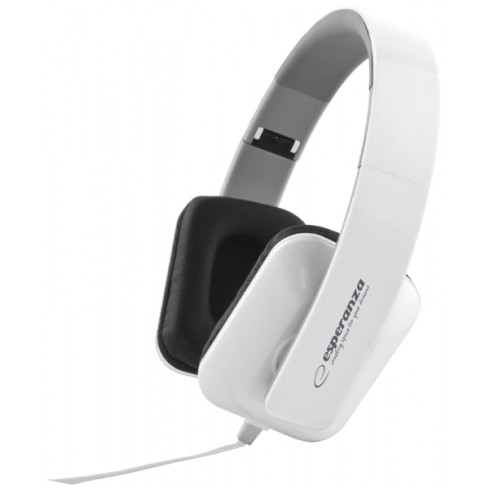 EH137W SŁUCHAWKI NAUSZNE AUDIO JAZZ 5 kolorów JACK BIAŁE