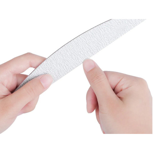 RR78 PILNIK DO PAZNOKCI ŁÓDKA POLERKI MANICURE MANIKIUR PILNICZEK PÓŁKSIĘŻYC