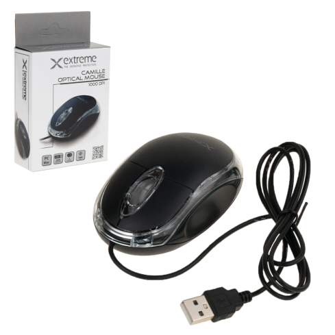 ES100C MYSZ MYSZKA PRZEWODOWA OPTYCZNA USB MAŁA WYGODNA