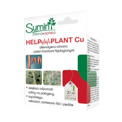 SUM39 Sumin Help Plant CU 20ml, oprysk na niedobór miedzi do roślin, uzupełnia niedobory miedzi