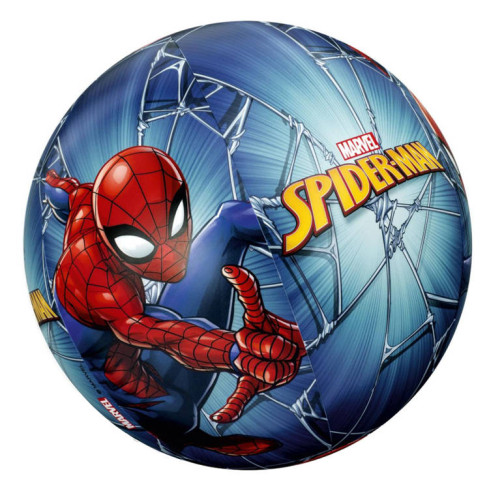 98002 Dmuchana piłka plażowa, piłka Spiderman, Bestway 51 cm, pompowana do wody
