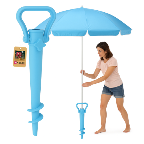 GAO8388 WKRĘCANY STOJAK NA PARASOL PODSTAWA DO PARASOLA 38CM