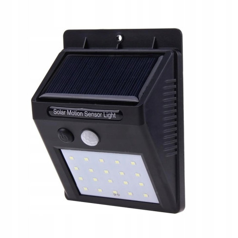 WW40HALOGEN LAMPA SOLARNA 20 LED Z CZUJNIKIEM RUCHU