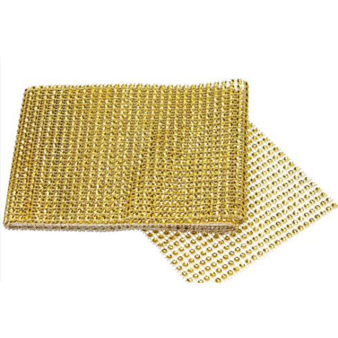 TG33427 TAŚMA DIAMENTOWA DZET CYRKONIA ZŁOTA