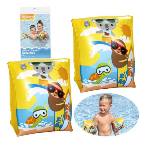 32042 RĘKAWKI DO PŁYWANIA PŁYWACZKI DLA DZIECKA DZIECI LENIWIEC BESTWAY 3-6LAT
