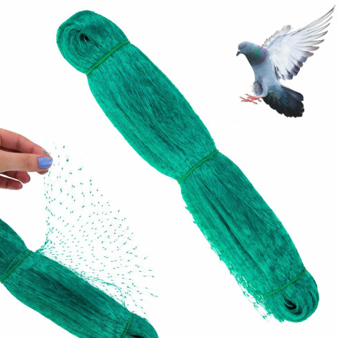 TG70202 SIATKA NA PTAKI SZPAKI OCHRONNA DUŻA MOCNA PRZECIW PTAKOM SZKODNIKOM 2x10M