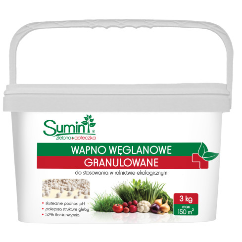 SUM64 SUMIN WAPNO WĘGLANOWE GRANULOWANE ODKWASZANIE 3KG