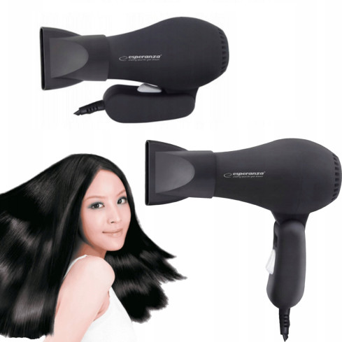 ES16B SUSZARKA DO WŁOSÓW SKŁADANA KOMPAKTOWA TURYSTYCZNA 750W