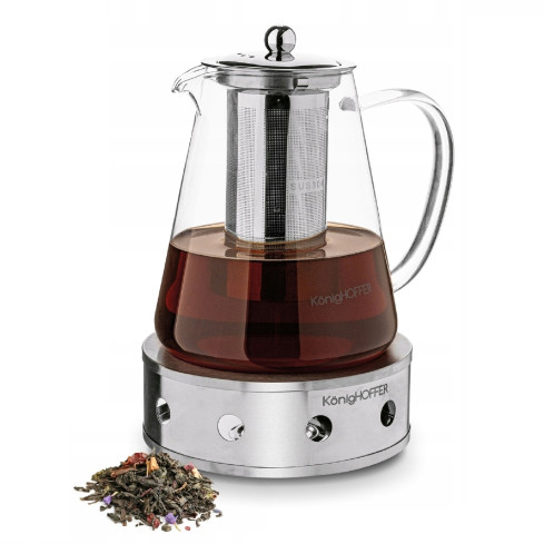 TD43 DZBANEK Z ZAPARZACZEM ZESTAW LORIA 1,3L Z PODGRZEWACZEM TEALIGHT