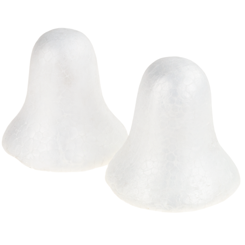 TG26226 DZWONKI STYROPIANOWE 2szt 10CM DZWONEK DECOUPAGE ze styropiany do zdobienia