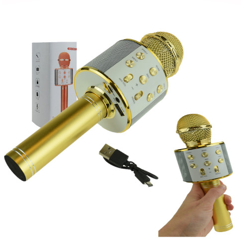 TG67276 MIKROFON BEZPRZEWODOWY KARAOKE DO ŚPIEWANIA BLUETOOTH GŁOŚNIK