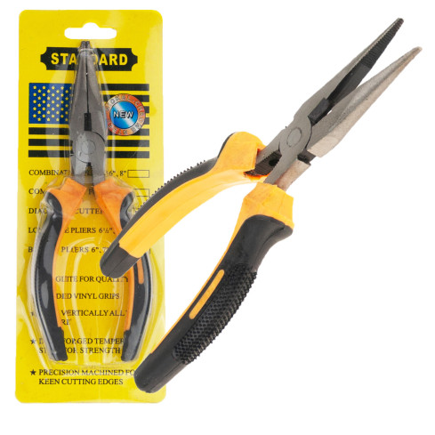 TG56096 Szczypce kombinerki długie WYDŁUŻONE PROSTE 17cm