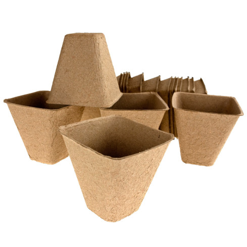 TG60480 Doniczki torfowe P8, biodegradowalne rozsadowe, sadzonki na rozsady, 8cm 18szt.