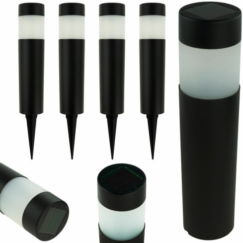 TG64662-2 Lampka solarna ogrodowa, lampka led wbijana 4szt., słupek solar, gruntowy