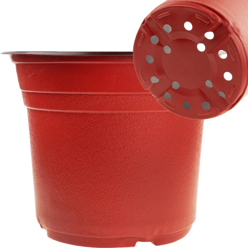 TG67338 DONICZKA PRODUKCYJNA DONICZKI P24 7L OKRĄGŁA ROZSADOWA Z RANTEM 24X19CM