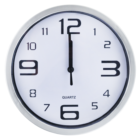 TG71354-2 ZEGAR ŚCIENNY CZYTELNY SEKUNDNIK STYLOWY GRUBY DO SALONU KUCHNI