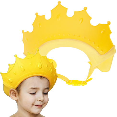 TG77665 RONDO KĄPIELOWE DO MYCIA WŁOSÓW GŁOWY DLA DZIECI DASZEK KORONA DLA DZIECKA