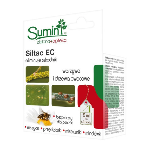 SUM47 SILTAC EC ELIMINUJE SZKODNIKI MSZYCE MISECZNIKI PRZĘDZIORKI ŚRODEK OWADOBÓJCZY