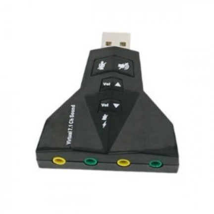PC85 KARTA DŹWIĘKOWA MUZYCZNA USB 7.1 CH LAPTOPA