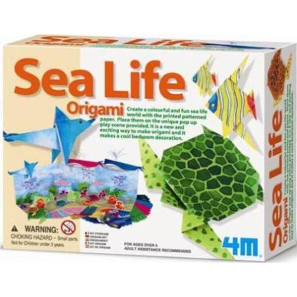 CR44 Zrób to sam Origami Zwierzęta morskie 4M KREATYNA