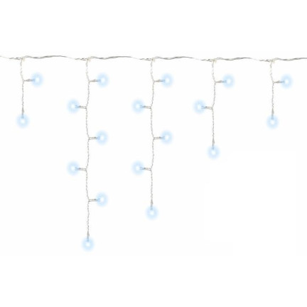SW29 Lampki choinkowe SOPLE 500 led biały zimny KURTYNA