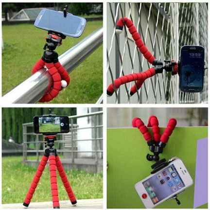 WW28 STATYW GIĘTKI ELASTYCZNY UCHWYT NA TELEFON TRIPOD