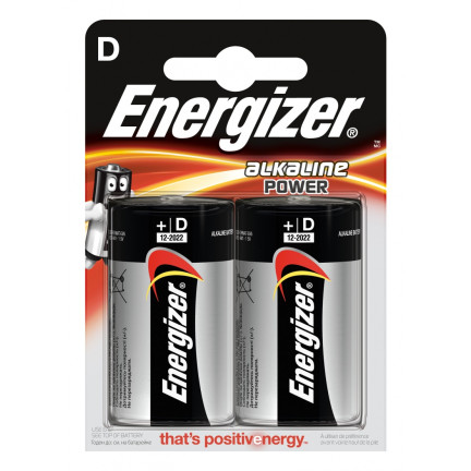 EN4 2x Bateria ENERGIZER Alkaline Power R20 D 1,5V