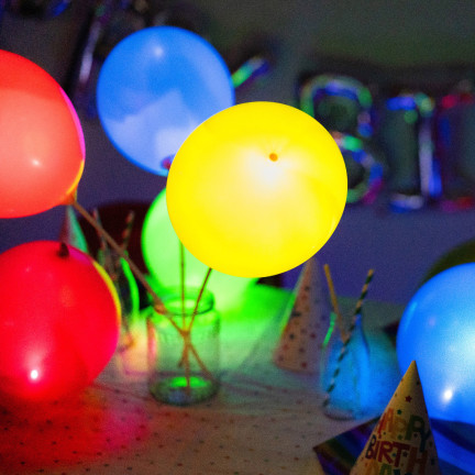 TG41913-2 Balony świecące led, podświetlane balony, zestaw 5szt., mix kolorów