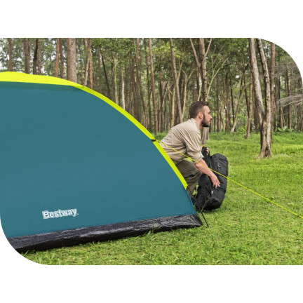 68143 Namiot turystyczny 4-osobowy, namiot kempingowy z tropikiem, Bestway Wander Dome, 68143