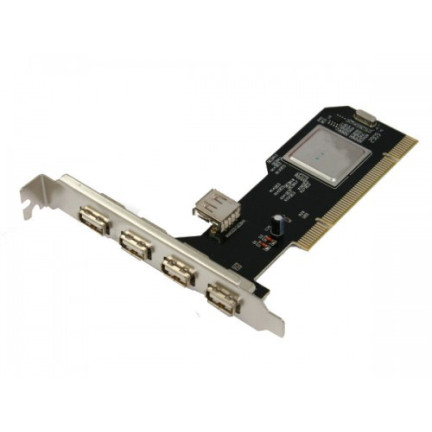 PT68 KARTA KONTROLER 5x PORT USB 2.0 na PCI VIA