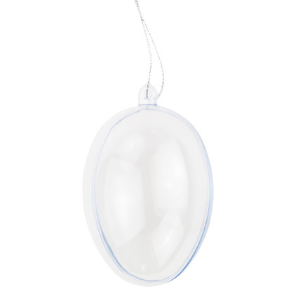 TG35237 Jajko akrylowe, jajo plastikowe 6cm, do ozdabiania, ozdoby wielkanocne