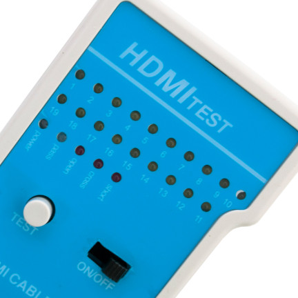 LL8 TESTER KABLI HDMI + JEDNOSTKA ZDALNA + ETUI