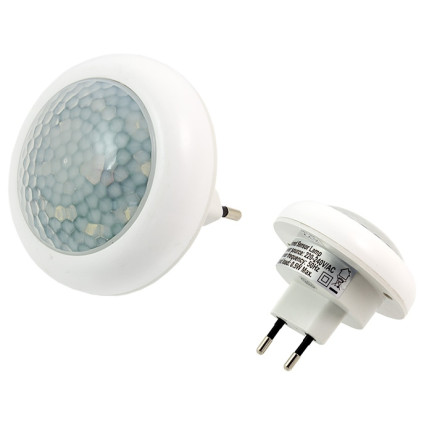 JJ65 LAMPKA NOCNA LED Z CZUJNIKIEM RUCHU ZMIERZCHU