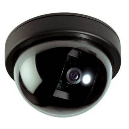 AG34 ATRAPA KAMERY PRZEMYSŁOWEJ KAMERA KOPUŁKA MIGAJĄCA DIODA LED MONITORING