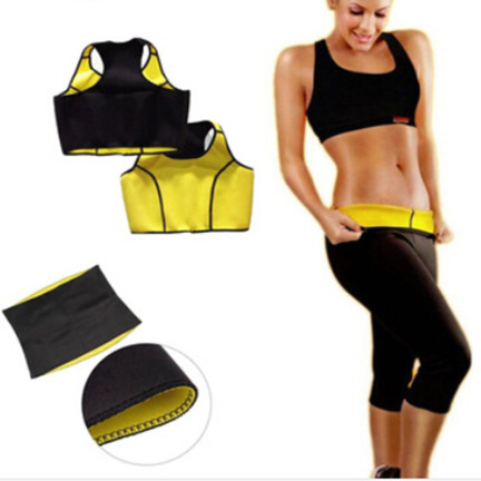 HH68 STANIK sportowy HOT burn neoprenowy fitnes
