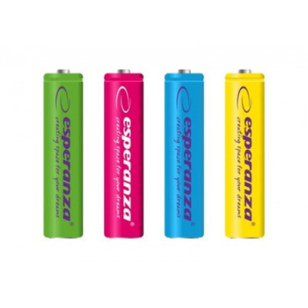 ES28 AKUMULATORKI NI-MH AAA 1000MAH MIX KOLORÓW