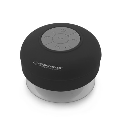 EP124K ESPERANZA GŁOŚNIK wodoodporny BLUETOOTH SPRINKLE CZARNY