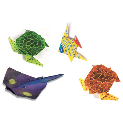 CR44 Zrób to sam Origami Zwierzęta morskie 4M KREATYNA