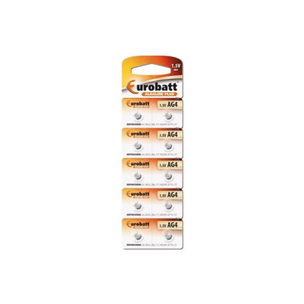 PT4 BATERIE aLKALINE PLUS 1.5V AG4