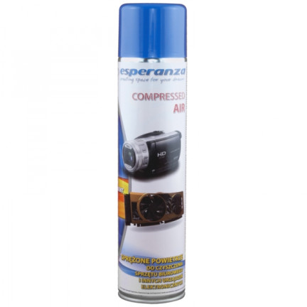 ES336 SPRĘŻONE POWIETRZE Z RURKĄ GAZ DO CZYSZCZENIA KURZU KLAWIATURY SPRAY 600ML
