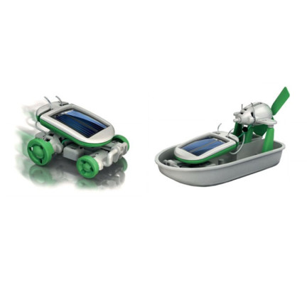 TG60706 ROBOT SOLARNY 6w1 POJAZDY SOLARNE ROBOTY KREATYWNY ZESTAW EDUKACYJNY