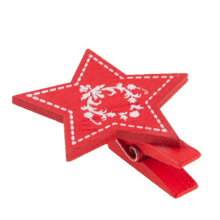 2692G SPINACZE ŚWIĄTECZNE GWIAZDA GWIAZDKI 8SZT