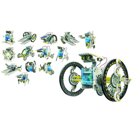 TG60702 ROBOT SOLARNY 13w1 POJAZDY SOLARNE ROBOTY KREATYWNY ZESTAW EDUKACYJNY